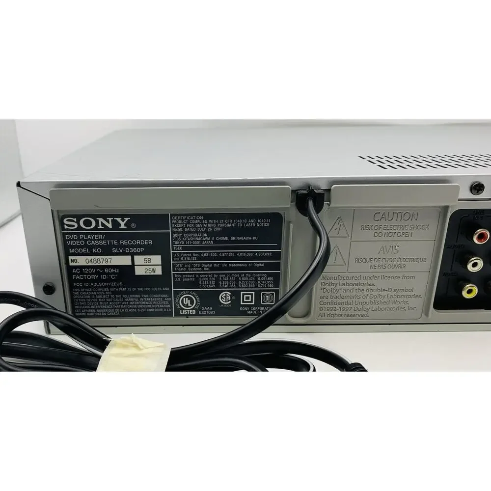 Sony slv d360p